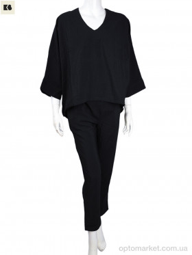Купить Костюм жіночі 3708-60384-1 black BIG чорний