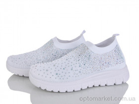 Купить Кросівки жіночі 371-289 Бабочка-Mengfuna-AESD білий