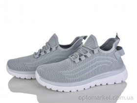 Купить Кросівки жіночі 371-297 Бабочка-Mengfuna-AESD сірий