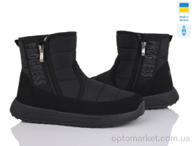 Купить Черевики чоловічі 3815 чорний Progress чорний
