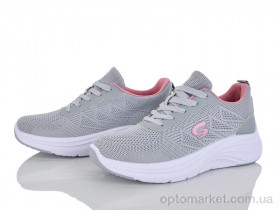 Купить Кросівки жіночі 384-457 Бабочка-Mengfuna-AESD сірий