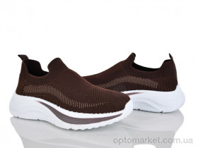 Купить Кросівки жіночі 385-479 Бабочка-Mengfuna-AESD коричневий