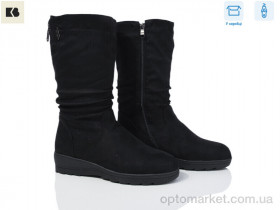 Купить Чоботи жіночі 3865-93A05-2 Башили чорний