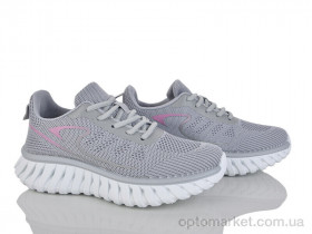 Купить Кросівки жіночі 389-525 Бабочка-Mengfuna-AESD сірий
