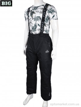 Купить Брюки чоловічі 3917-K91-1 black Snow чорний