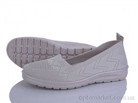 Купить Балетки жіночі 394-609 Бабочка-Mengfuna-AESD бежевий