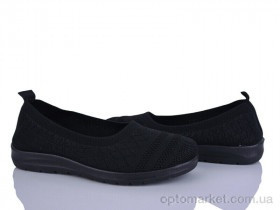 Купить Балетки жіночі 394-619 Бабочка-Mengfuna-AESD чорний