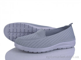 Купить Балетки жіночі 394-627 Бабочка-Mengfuna-AESD сірий