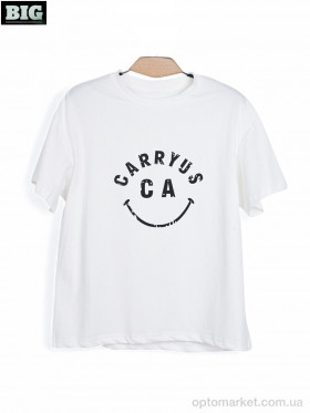 Купить Футболка унісекс 3972-170-1 white BIG білий