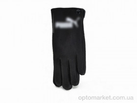 Купить Рукавички унісекс 4-04 PU black Anjela чорний