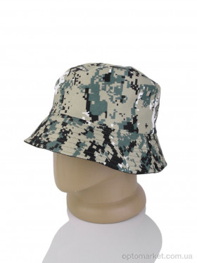 Купить Панама чоловічі 4-05 green Королева зелений