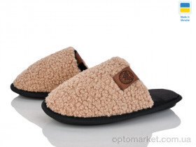 Купить Капці дитячі 40-4-021 коричневий Waldi коричневий