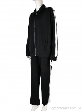 Купить Спортивний костюм жіночі 4011-360 black Saint Wish чорний