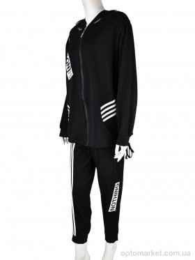 Купить Спортивний костюм жіночі 4011-363 black Saint Wish чорний