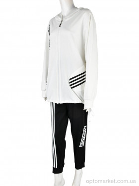 Купить Спортивний костюм жіночі 4011-363 white Saint Wish білий