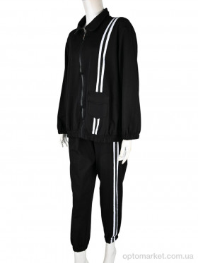 Купить Спортивний костюм жіночі 4011-373 black Saint Wish чорний