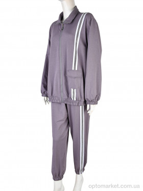 Купить Спортивний костюм жіночі 4011-373 grey Saint Wish сірий