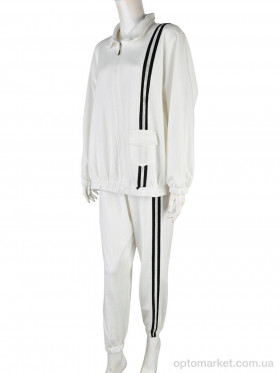 Купить Спортивний костюм жіночі 4011-373 white Saint Wish білий