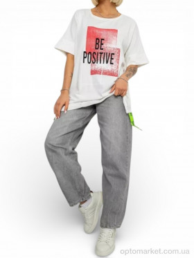 Купить Футболка жіночі 4011 білий Massmag білий