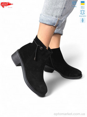 Купить Черевики жіночі 402ч/з.хутро ARTO чорний