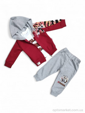Купить Комплекти дитячі дитячі 40445 червоний костюм-трійка Donino Baby червоний