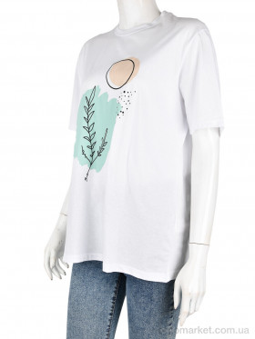 Купить Футболка жіночі 4049-08-2 white Vonnavi білий