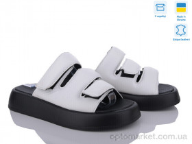 Купить Шльопанці жіночі 4074-59 білий A.N.I.One білий