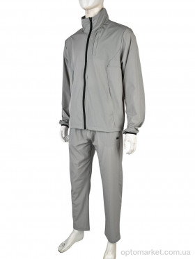 Купить Спортивний костюм чоловічі 4101-A56-3 grey Ale Edition сірий