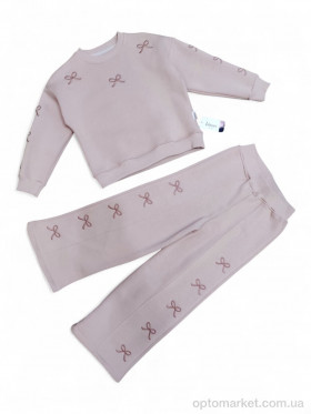 Купить Комплекти дитячі дитячі 4111 пудровий кофта-штани Limones рожевий