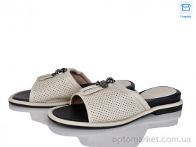 Купить Шльопанці жіночі 4112-710-3 Vika бежевий