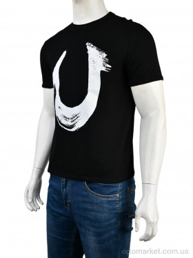 Купить Футболка чоловічі 4117-NT48-15-1 black Nana чорний