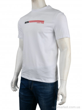 Купить Футболка чоловічі 4117-NT48-23-2 white Nana білий