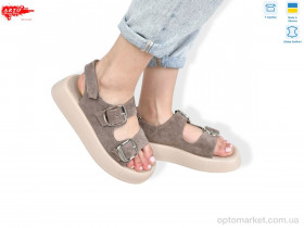 Купить Босоніжки жіночі 414 кофе з. ARTO коричневий