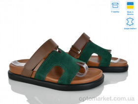 Купить Шльопанці жіночі 417-50 Ailinda зелений