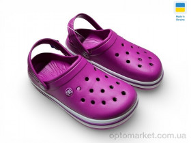 Купить Крокси жіночі 418 ягідний Dago рожевий