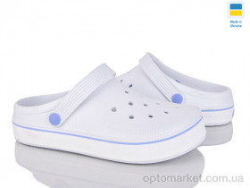 Купить Крокси жіночі 419 білий Dago білий