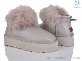 Купить Уги жіночі 4224-5860-1 khaki PLPS сірий