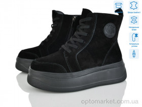 Купить Черевики жіночі 4256-AG185-1 ITTS чорний