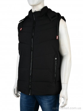 Купить Жилетка чоловічі 4271 black Saint Wish чорний