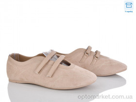Купить Балетки жіночі 4330-W5231-16 Mei De Li бежевий