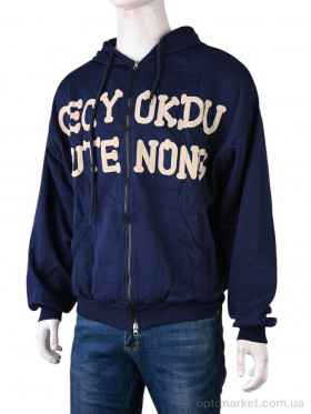 Купить Батник чоловічі 4340-10 navy Magenta синій