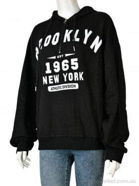 Купить Батник жіночі 4340-6 black Magenta чорний