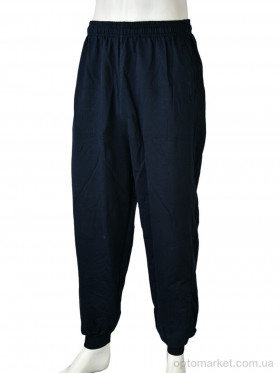 Купить Спортивні штаны чоловічі 4342 манжет navy Bossi синій