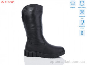 Купить Чоботи жіночі 436 black DJUS SHOES чорний