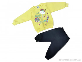 Купить Комплекти дитячі дитячі 43650 жовтий реглан-штани NNK Kids жовтий
