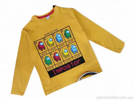 Купить Батник дитячі 4390 гірчичний UMKA Kids жовтий