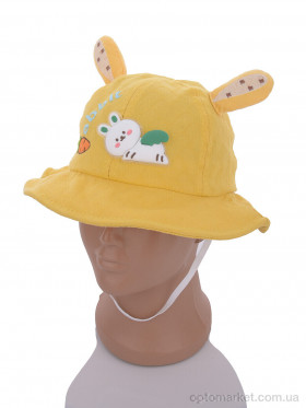 Купить Панама дитячі 4687 yellow Королева жовтий