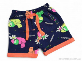 Купить Шорти дитячі 4838 синьо-помаранчевий Peti Babe синій