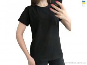 Купить Футболка жіночі 50 чорний Sport style чорний