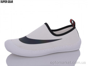 Купить Сліпони чоловічі 5001 white Super Gear білий